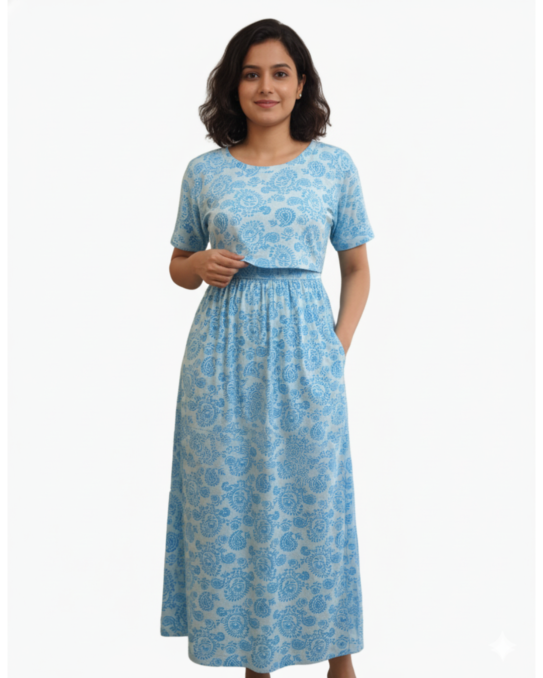 Stylish Feeding Nighty for New Moms