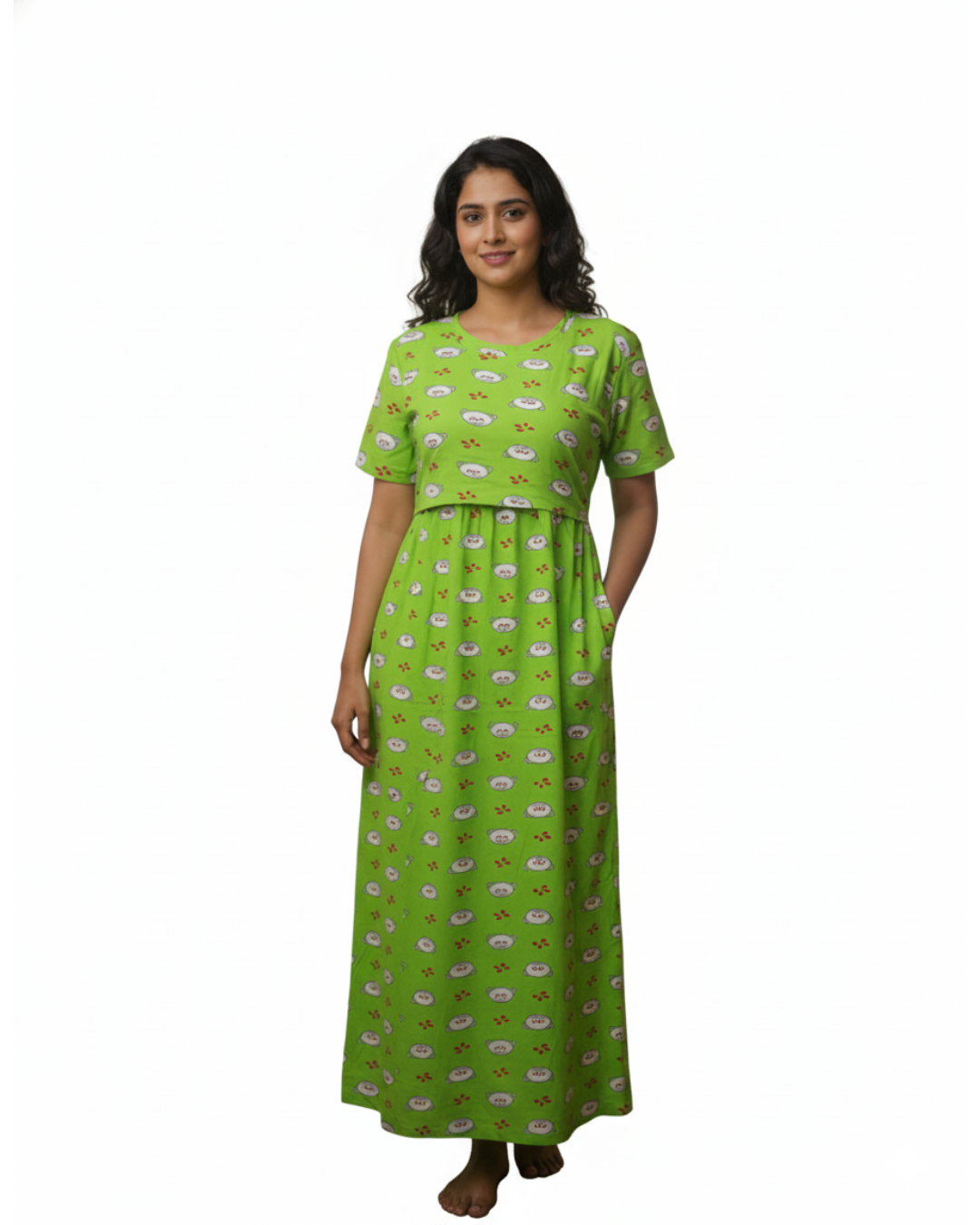 Stylish Feeding Nighty for New Moms