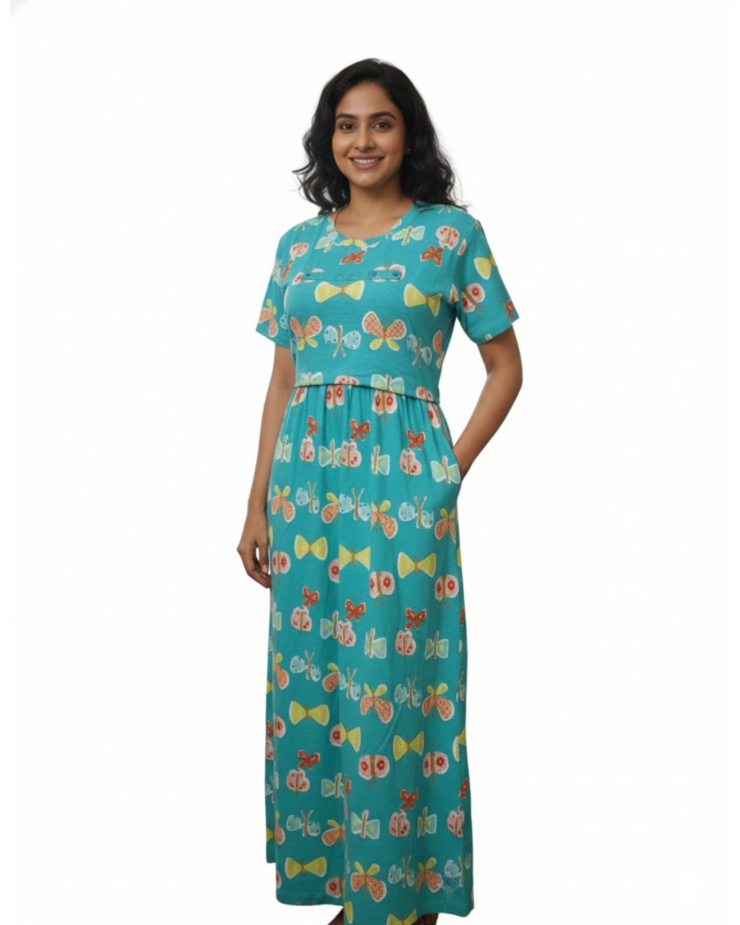 Stylish Feeding Nighty for New Moms