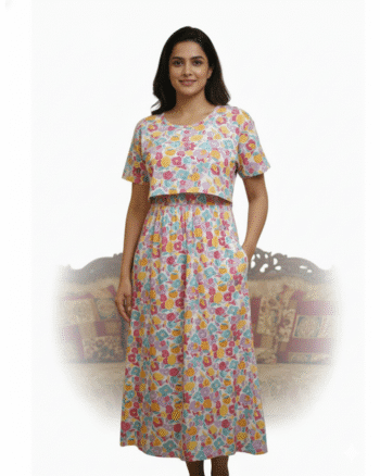 Stylish Feeding Nighty for New Moms