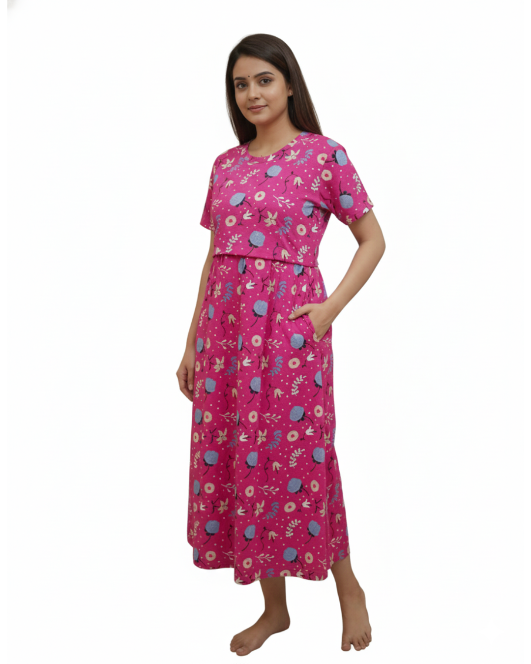 Stylish Feeding Nighty for New Moms