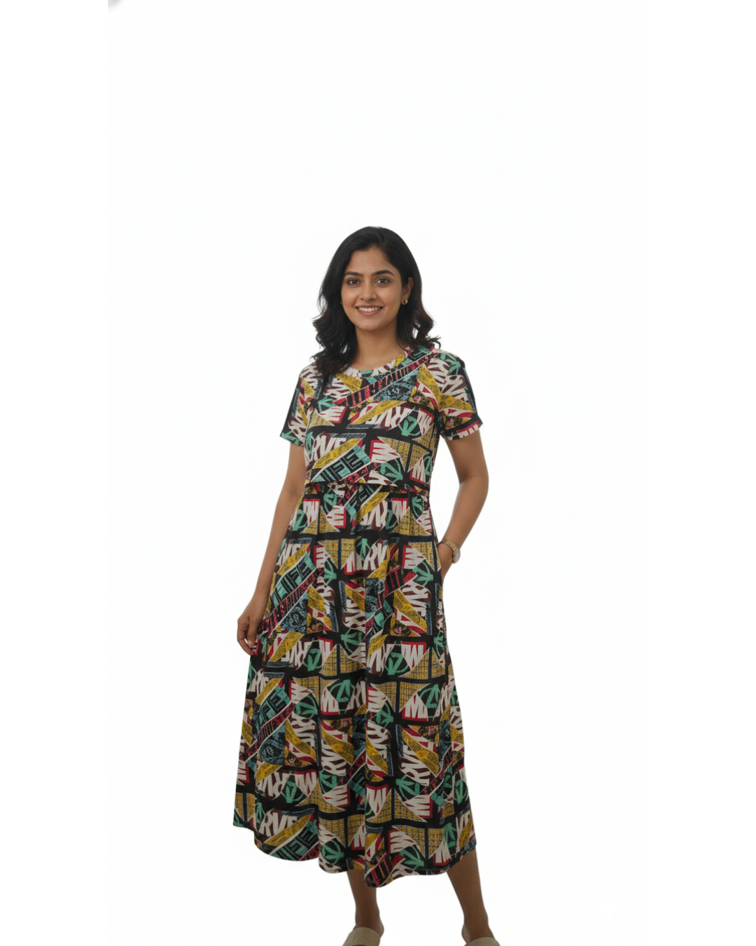 Stylish Feeding Nighty for New Moms