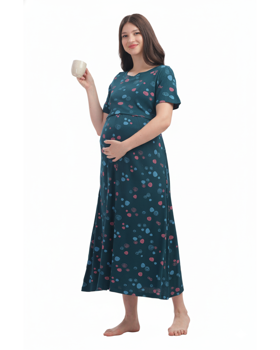 Stylish Feeding Nighty for New Moms