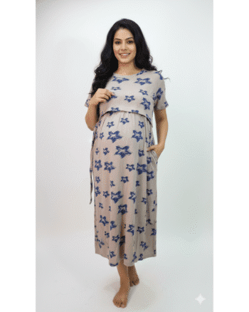 Stylish Feeding Nighty for New Moms