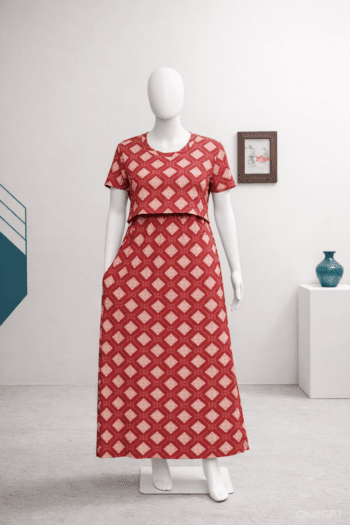 Stylish Feeding Nighty for New Moms